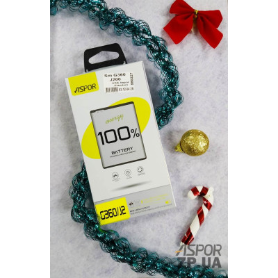 Акумулятор Aspor Premium для Samsung G360 / J200 (EB-BG360CBE) Акумулятор Aspor Premium для Samsung G360 / J200 (EB-BG360CBE)