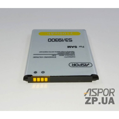 Акумулятор Aspor Premium для Samsung S3 / i9300 (EB-L1G6LLU) Акумулятор Aspor Premium для Samsung S3 / i9300 (EB-L1G6LLU)