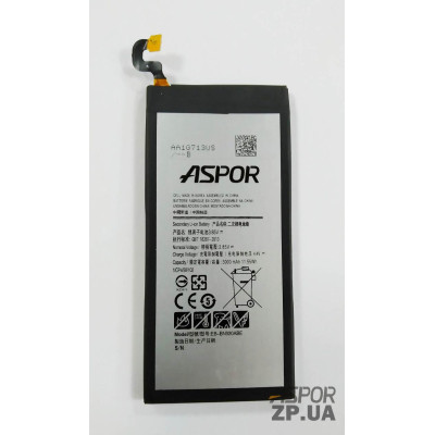 Акумулятор Aspor Premium для Samsung S6 / G920 (EB-BG920ABE) Акумулятор Aspor Premium для Samsung S6 / G920 (EB-BG920ABE)