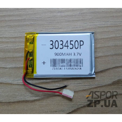 Акумулятор універсальний 3*34*50мм 900 mAh Акумулятор універсальний 3*34*50мм 900 mAh