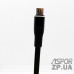 USB кабель Aspor A111 Micro 2.4A/1.2м- чорний