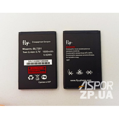 Акумулятор для Fly IQ445 Genius (BL7201) Акумулятор для Fly IQ445 Genius (BL7201)