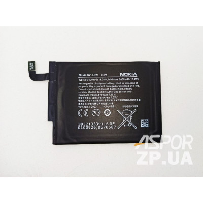 Акумулятор для Nokia Lumia 1520 (RM-937, RM-940) (4V-4BW) Акумулятор для Nokia Lumia 1520 (RM-937, RM-940) (4V-4BW)