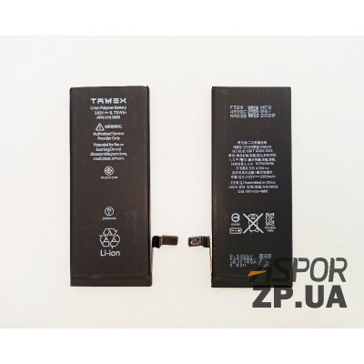 Акумулятор TAMEX для iPhone 6G 2300 mAh/підвищеної ємності Акумулятор TAMEX для iPhone 6G 2300 mAh/підвищеної ємності