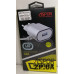 Мережевий зарядний пристрій Aspor A802 (1USB/1A) LED + USB кабель Lightning- білий