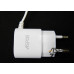 Мережевий зарядний пристрій Aspor A802 Plus (1USB/2.4A) LED + USB кабель Micro- білий Мережевий зарядний пристрій Aspor A802 Plus (1USB/2.4A) LED + USB кабель Micro- білий