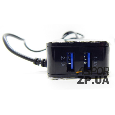 Мережевий зарядний пристрій Aspor F14 Ultra Series 2.1A/2USB + USB кабель Micro- чорний Мережевий зарядний пристрій Aspor F14 Ultra Series 2.1A/2USB + USB кабель Micro- чорний