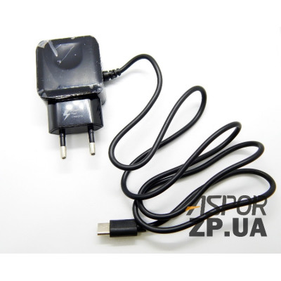Мережевий зарядний пристрій Aspor F14 Ultra Series 2.1A/2USB + USB кабель Type-C- чорний Мережевий зарядний пристрій Aspor F14 Ultra Series 2.1A/2USB + USB кабель Type-C- чорний