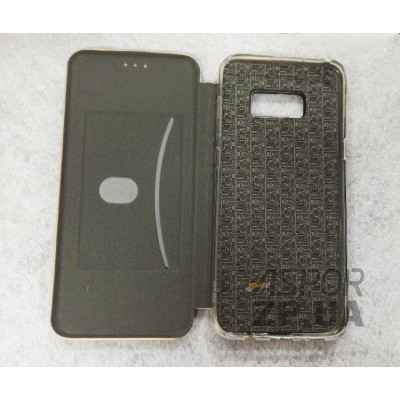 Чохол-книжка Aspor leather для Samsung S8 Plus- золотий