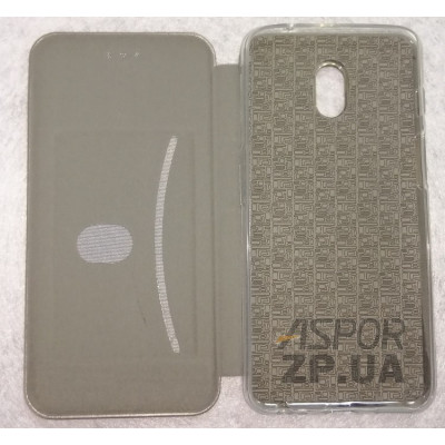 Чохол-книжка Aspor leather для Meizu M6s- графітовий