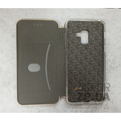 Чохол-книжка Aspor leather для Samsung A8 2018/A530- золотий
