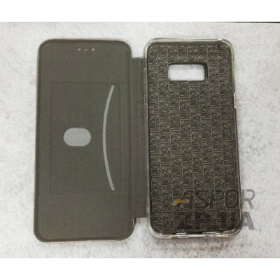 Чохол-книжка Aspor leather для Samsung S8 Plus- графітовий