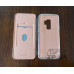 Чохол-книжка Aspor глянсовий пластик для Samsung S9 Plus- рожеве золото
