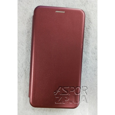 Чохол-книжка Aspor leather для Xiaomi Pocophone F1- бордовий Чохол-книжка Aspor leather для Xiaomi Pocophone F1- бордовий