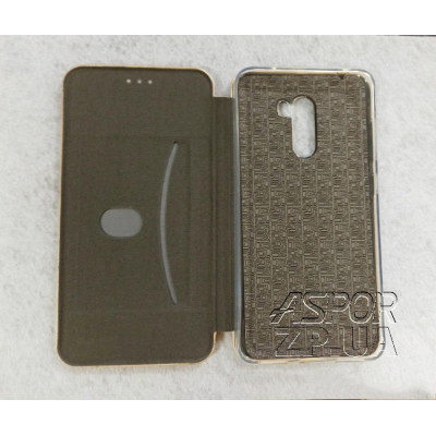 Чохол-книжка Aspor leather для Xiaomi Pocophone F1- золотий