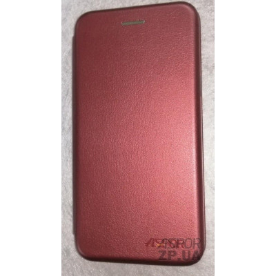 Чохол-книжка Aspor leather для Meizu 15- бордовий Чохол-книжка Aspor leather для Meizu 15- бордовий