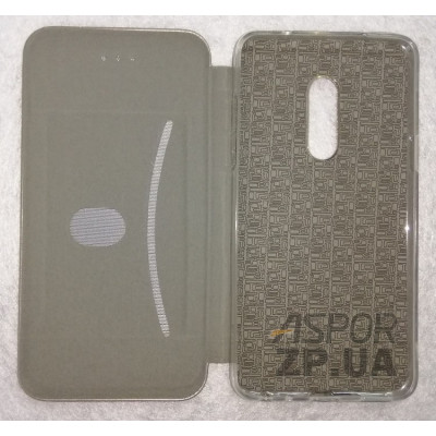 Чохол-книжка Aspor leather для Meizu 15- графітовий
