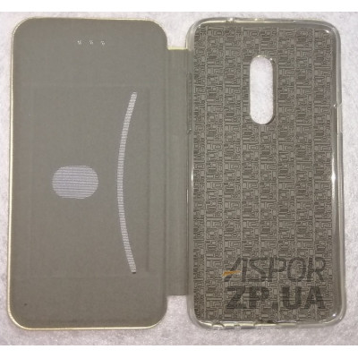 Чохол-книжка Aspor leather для Meizu 15- золотий