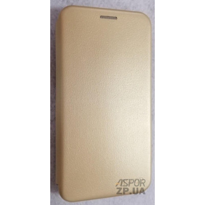 Чохол-книжка Aspor leather для Meizu 16- золотий Чохол-книжка Aspor leather для Meizu 16- золотий