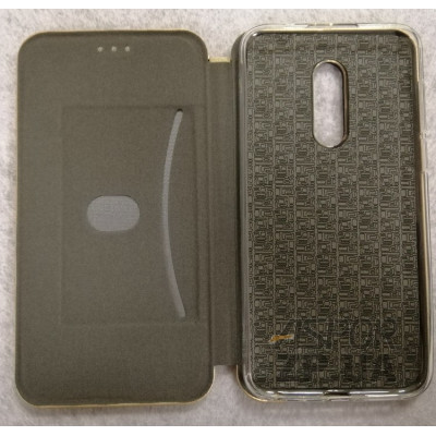Чохол-книжка Aspor leather для Meizu 16- золотий