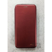 Чохол-книжка Aspor leather для Meizu M6s- бордовий