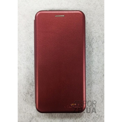 Чохол-книжка Aspor leather для Meizu M6s- бордовий Чохол-книжка Aspor leather для Meizu M6s- бордовий