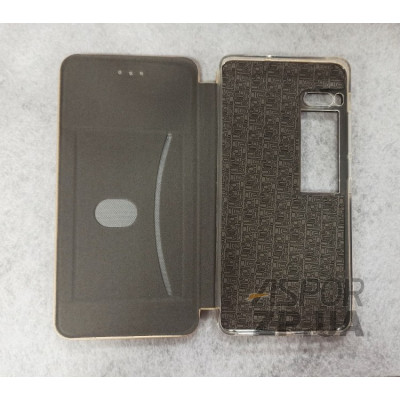 Чохол-книжка Aspor leather для Meizu Pro 7- золотий