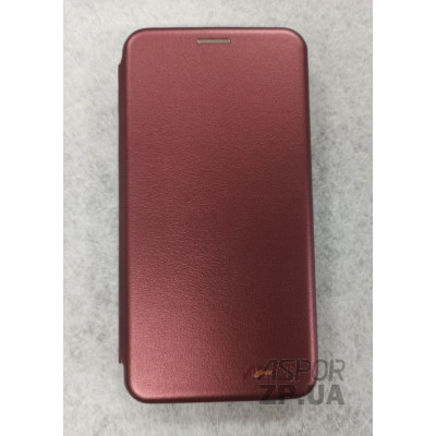 Чохол-книжка Aspor leather для Xiaomi Mi 8- бордовий Чохол-книжка Aspor leather для Xiaomi Mi 8- бордовий