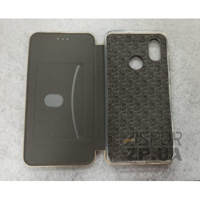 Чохол-книжка Aspor leather для Xiaomi Mi 8- золотий