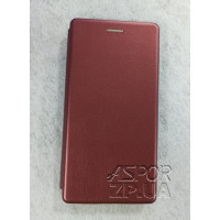 Чохол-книжка Aspor leather для Xiaomi Mi 8 SE- бордовий