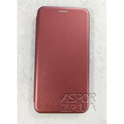 Чохол-книжка Aspor leather для Xiaomi Mi Mix 2S- бордовий Чохол-книжка Aspor leather для Xiaomi Mi Mix 2S- бордовий