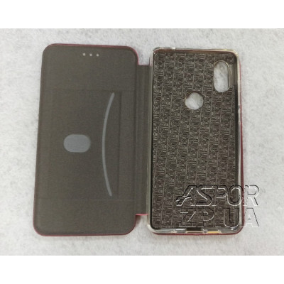 Чохол-книжка Aspor leather для Xiaomi Mi Mix 2S- бордовий