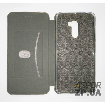 Чохол-книжка Aspor leather для Xiaomi Pocophone F1- графітовий