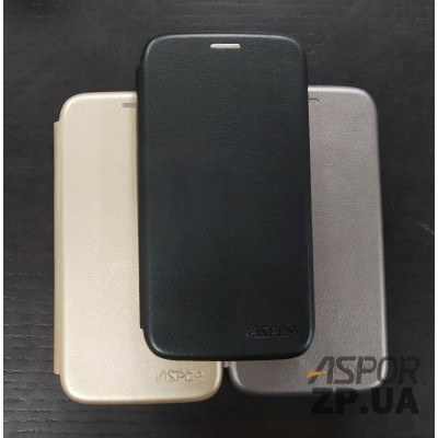 Чохол-книжка Aspor leather для Xiaomi Redmi Go- золотий Чохол-книжка Aspor leather для Xiaomi Redmi Go- золотий