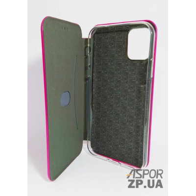Чохол-книжка Aspor leather для iPhone 11 Pro- малиновий