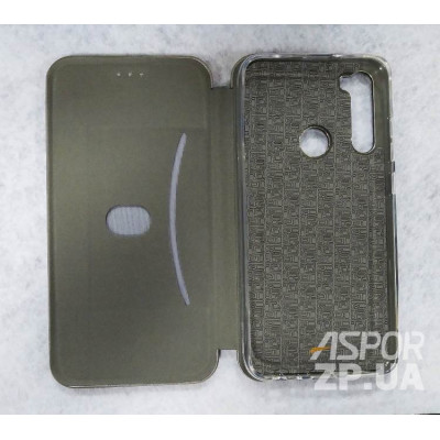 Чохол-книжка Aspor leather для Xiaomi Redmi Note 8- графітовий