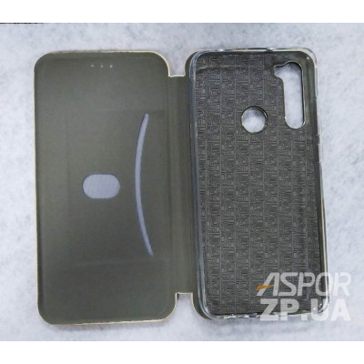 Чохол-книжка Aspor leather для Xiaomi Redmi Note 8- золотий