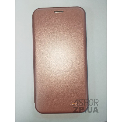 Чохол-книжка Aspor leather для Xiaomi Redmi Note 8- рожеве золото