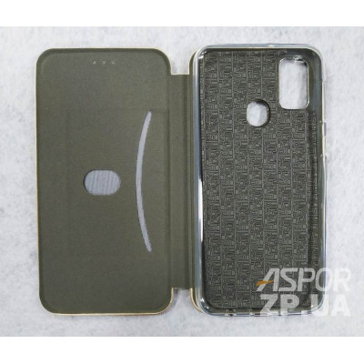 Чохол-книжка Aspor leather для Samsung M30S/M21/M317/M215- золотий
