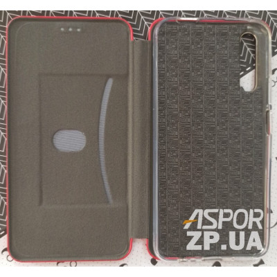 Чохол-книжка Aspor leather для Huawei P Smart Pro- червоний