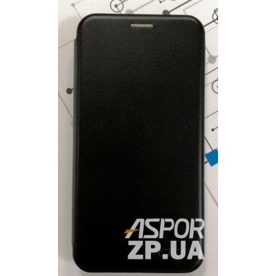 Чохол-книжка Aspor leather для Xiaomi Mi Note 10/Mi Note 10 Pro- чорний Чохол-книжка Aspor leather для Xiaomi Mi Note 10/Mi Note 10 Pro- чорний