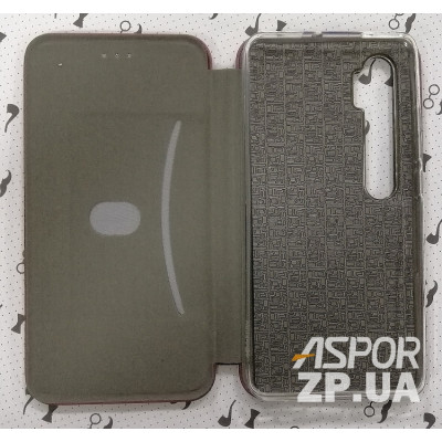 Чохол-книжка Aspor leather для Xiaomi Mi Note 10 Pro/Mi Note 10- бордовий