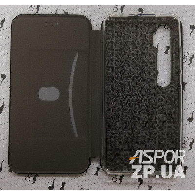 Чохол-книжка Aspor leather для Xiaomi Mi Note 10 Pro/Mi Note 10- чорний