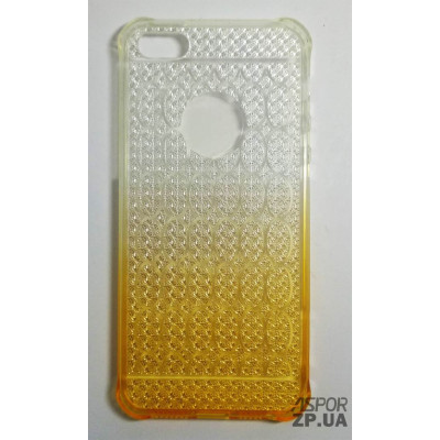 Накладка OuCase for Aspor Crystal drop для iPhone 5 градієнт- жовтий Накладка OuCase for Aspor Crystal drop для iPhone 5 градієнт- жовтий