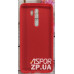 Накладка (з мікрофіброю) Aspor Silicone Full для Xiaomi Redmi Note 8- червоний