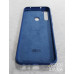 Накладка (з мікрофіброю) Aspor Silicone Full для Xiaomi Redmi Note 8- синій