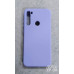 Накладка (з мікрофіброю) Aspor Silicone Full для Xiaomi Redmi Note 8- фіолетовий