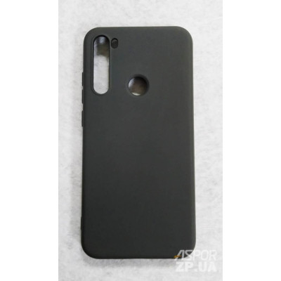 Накладка (з мікрофіброю) Aspor Silicone Full для Xiaomi Redmi Note 8- чорний Накладка (з мікрофіброю) Aspor Silicone Full для Xiaomi Redmi Note 8- чорний