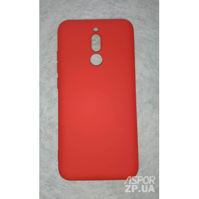 Накладка (з мікрофіброю) Aspor Silicone Full для Xiaomi Redmi 8- червоний Накладка (з мікрофіброю) Aspor Silicone Full для Xiaomi Redmi 8- червоний