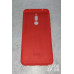 Накладка (з мікрофіброю) Aspor Silicone Full для Xiaomi Redmi 8- червоний